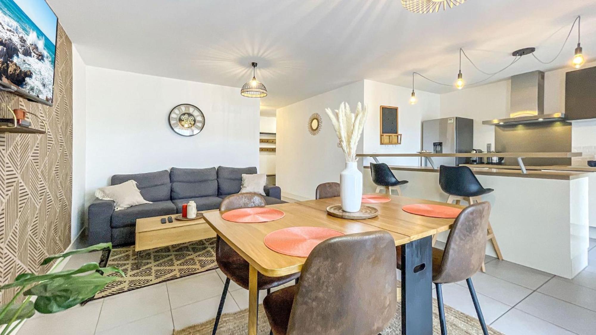 Homey Chloe - New - Parking Gratuit - Balcon Prive - Proche Geneve Annemasse Exterior foto